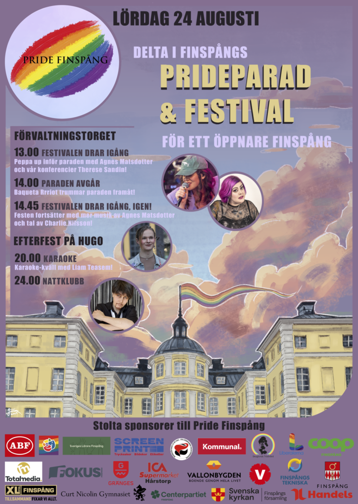 Poster för Pride Finspång 2024